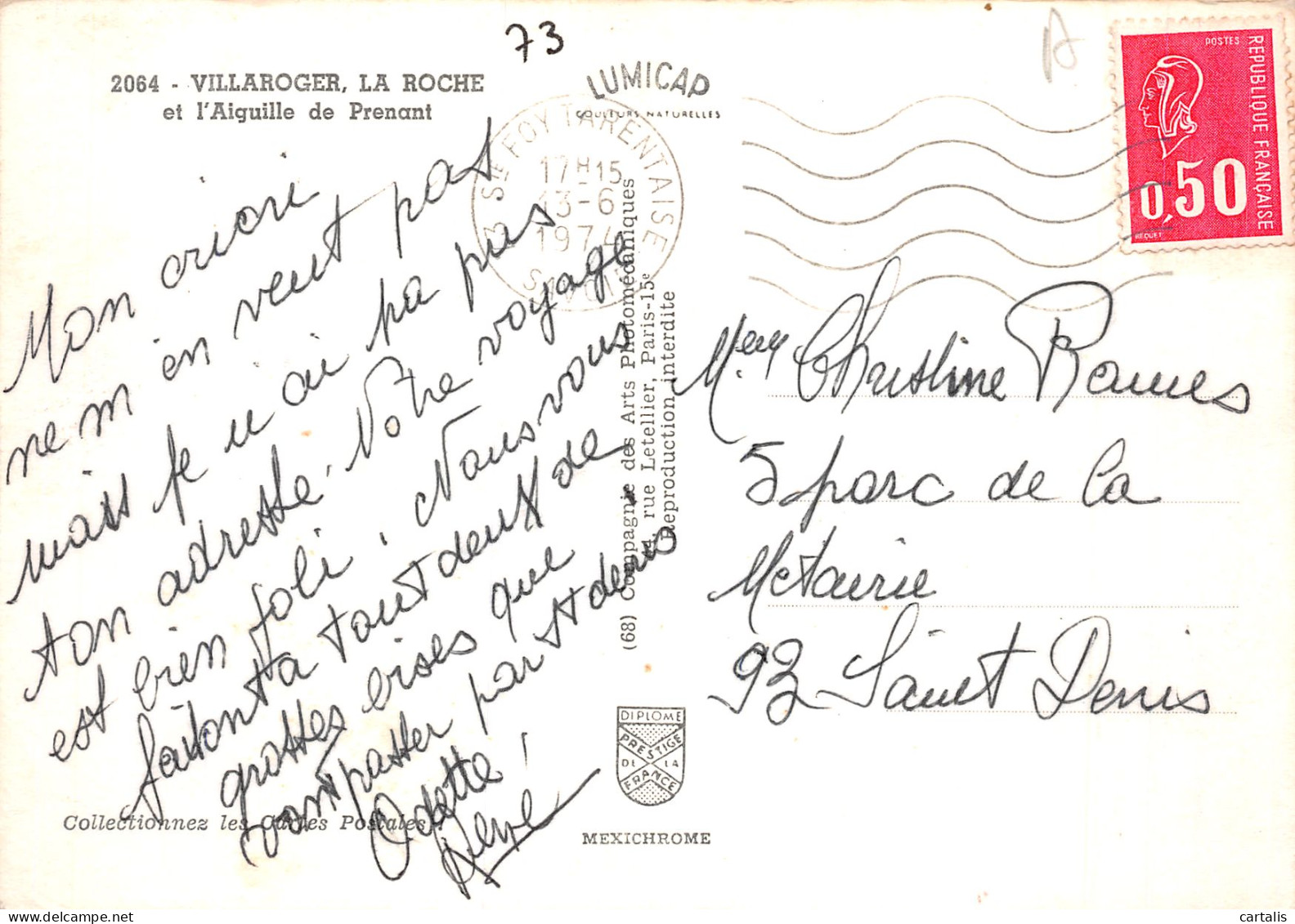 73-VILLAROGER-N°4212-D/0123 - Other & Unclassified