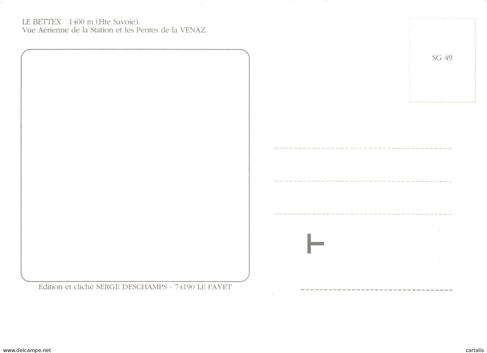 74-LE BETTEX-N°4212-D/0001 - Other & Unclassified