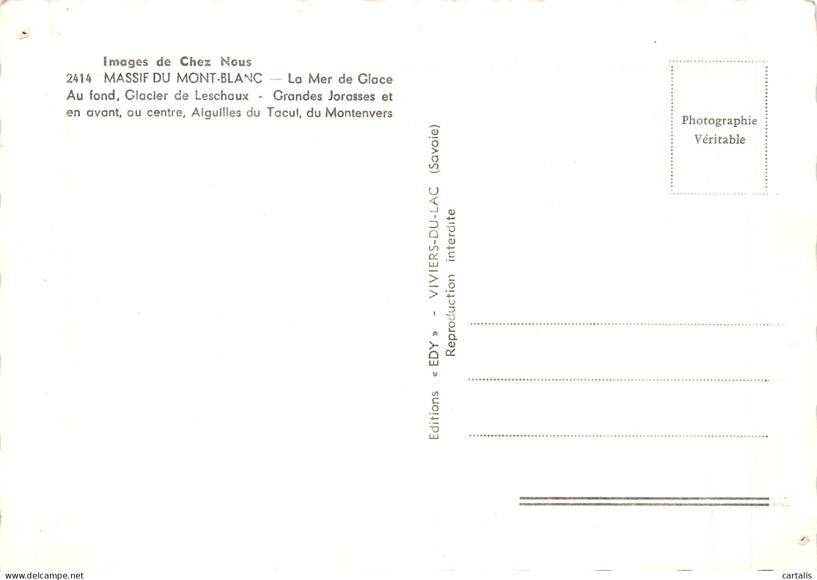 74-MONT BLANC-N°4212-C/0375 - Other & Unclassified