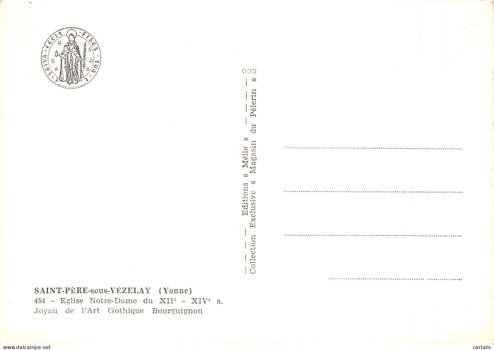 89-SAINT PERE SOUS VEZELAY-N°4213-B/0137 - Other & Unclassified