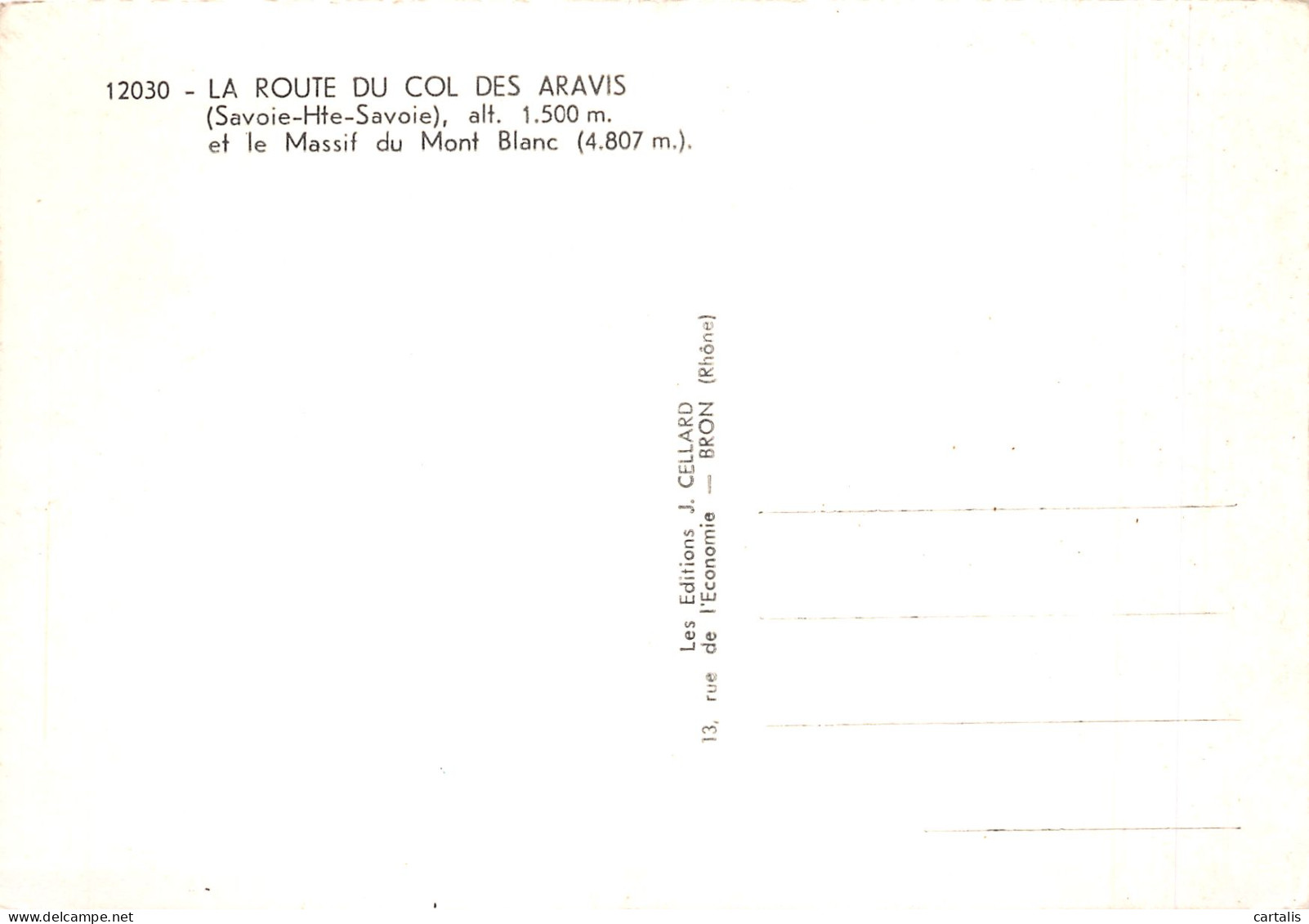 74-ROUTE DU COL DES ARAVIS-N°4213-B/0113 - Other & Unclassified