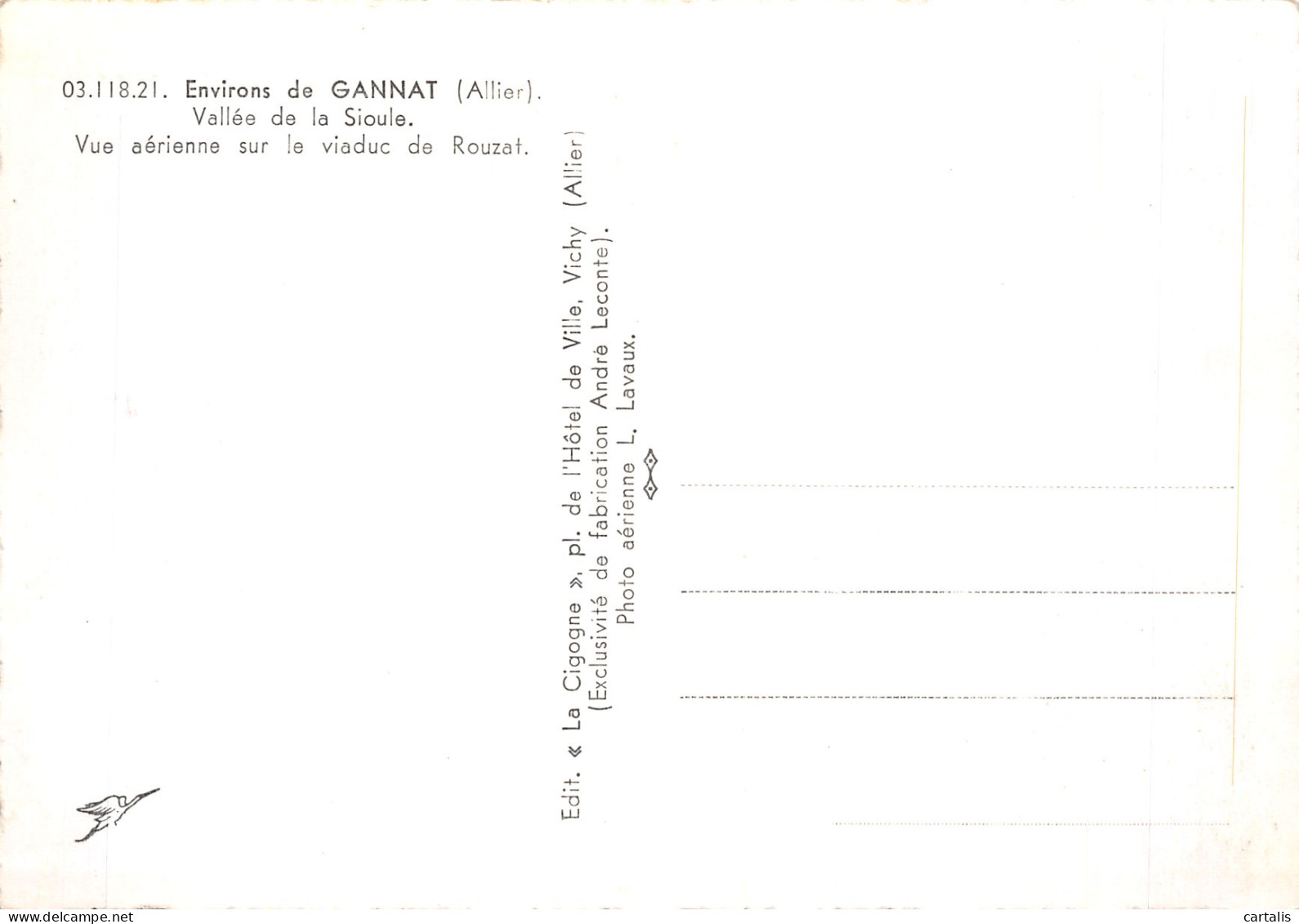 03-VALLEE DE LA SIOULE-N°4213-B/0047 - Andere & Zonder Classificatie