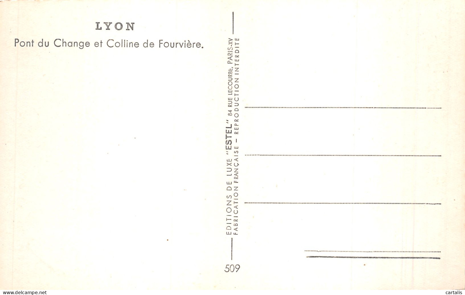 69-LYON-N°4213-E/0183 - Other & Unclassified