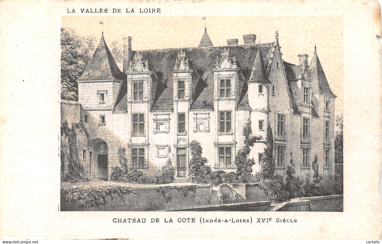 37-REUGNY CHATEAU DE LA COTE-N°4213-E/0163 - Autres & Non Classés