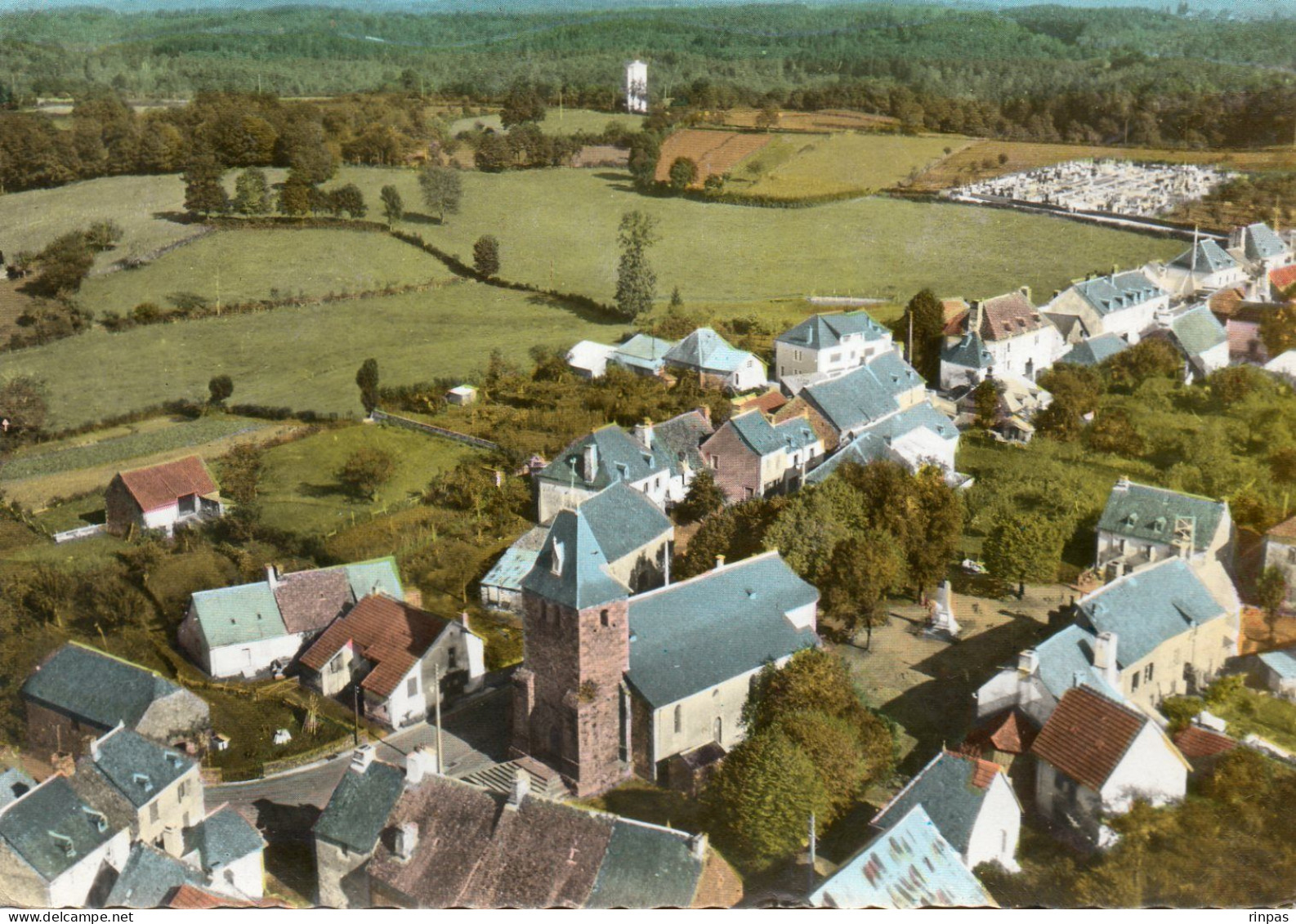 (19) SOURSAC  Vue Générale Vue En Avion  1975  ( Corrèze) - Sonstige & Ohne Zuordnung