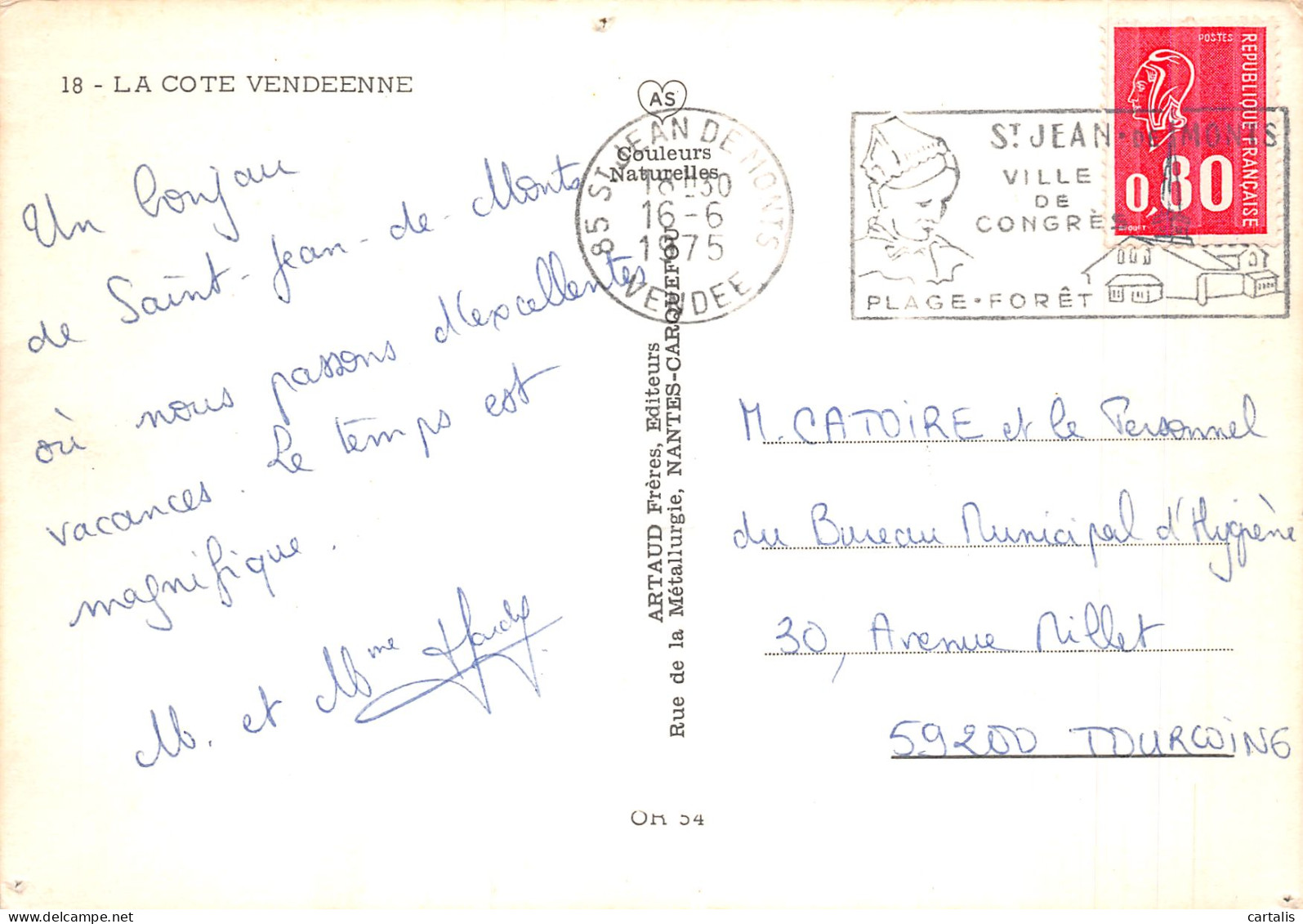 85-LA COTE VENDEENNE-N°4213-D/0031 - Sonstige & Ohne Zuordnung