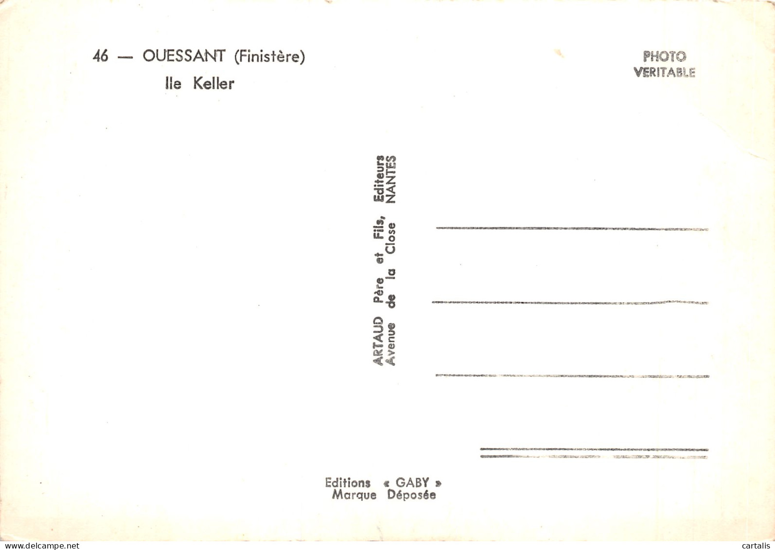 29-OUESSANT-N°4214-C/0183 - Ouessant