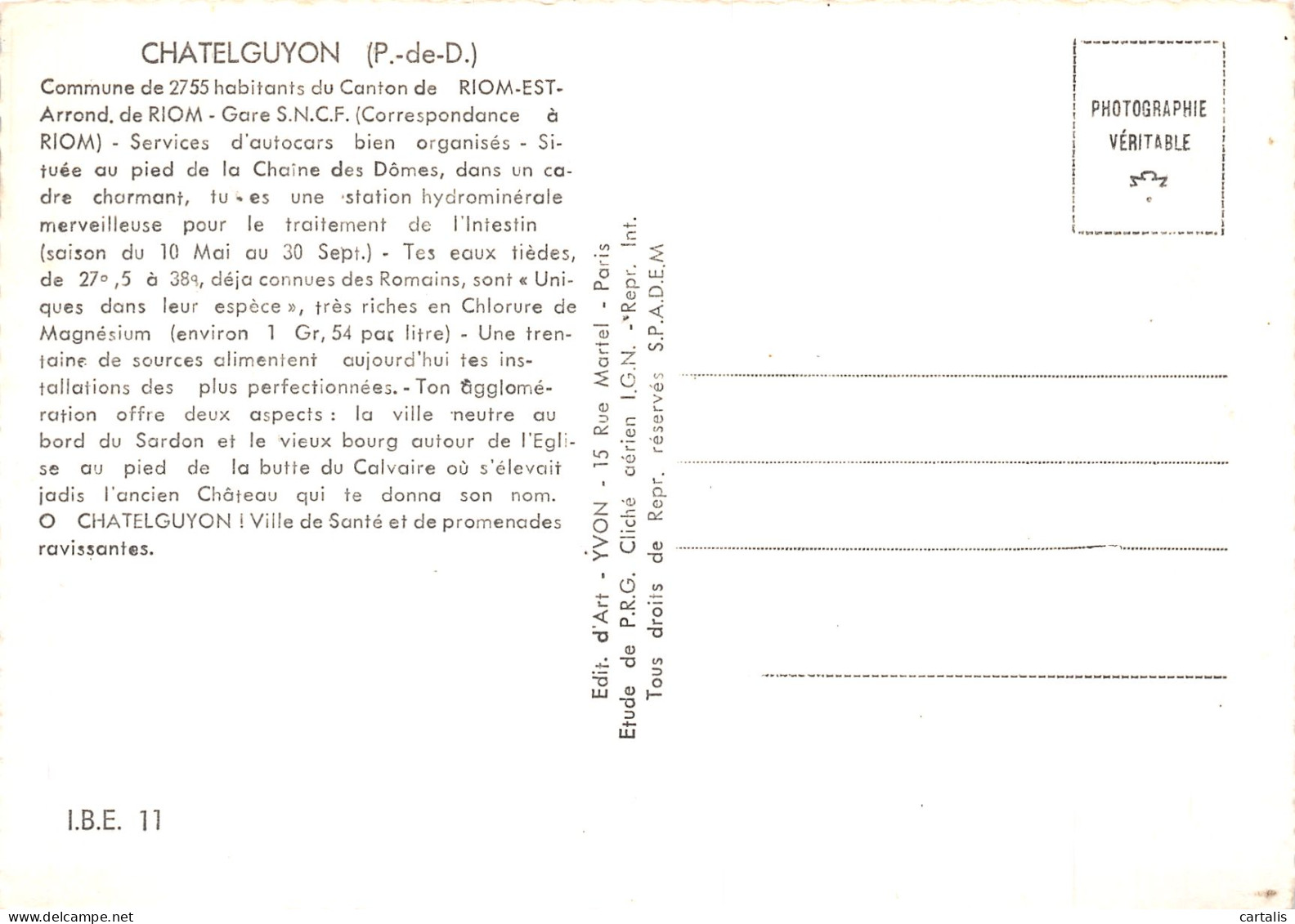 63-CHATELGUYON-N°4214-C/0135 - Other & Unclassified