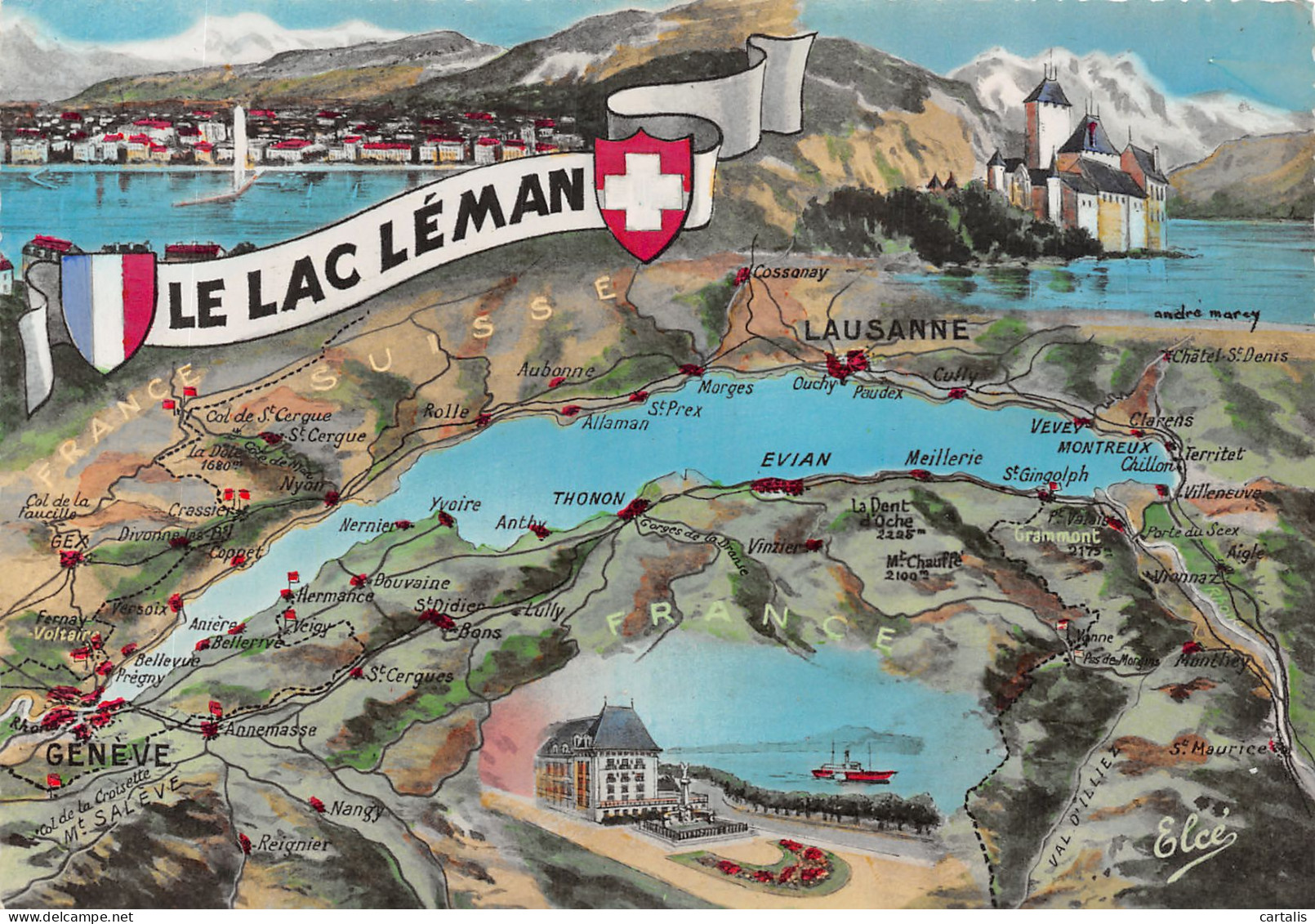 74-LE LAC LEMAN-N°4214-B/0231 - Other & Unclassified