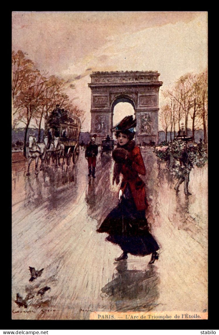 ILLUSTRATEURS - PARIS - GEORGES STEIN - L'ARC DE TRIOMPHE DE L'ETOILE - Otros & Sin Clasificación