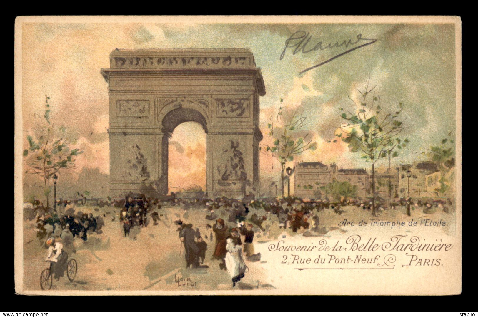 ILLUSTRATEURS - PARIS - LUIGI LOIR - ARC DE TRIOMPHE DE L'ETOILE - Loir