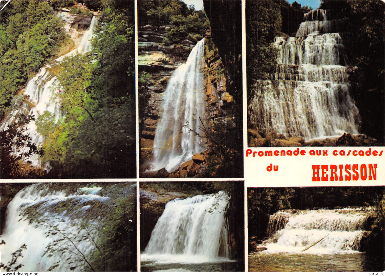 39-LES CASCADES DU HERISSON-N°4215-A/0103 - Other & Unclassified