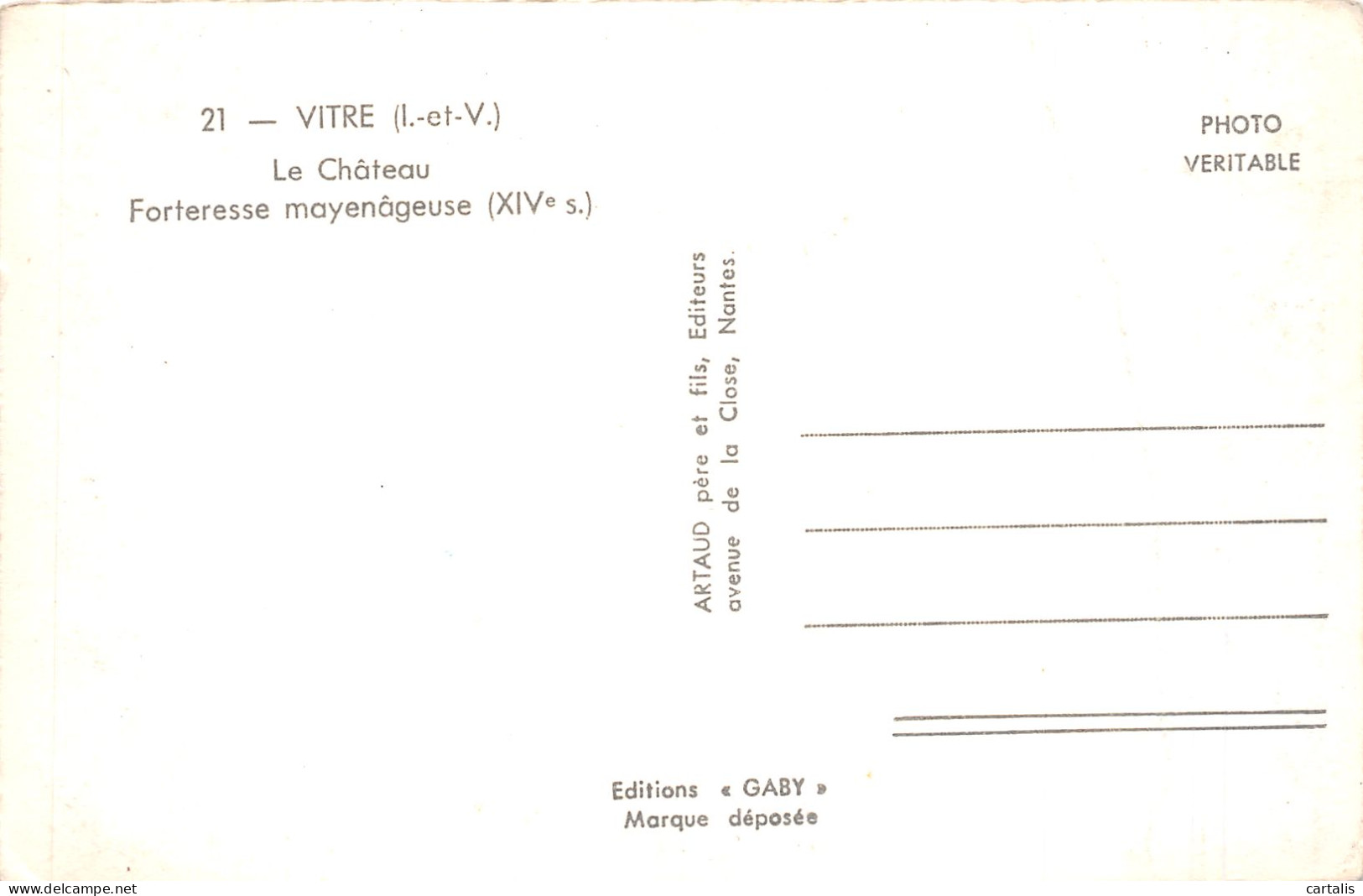 35-VITRE-N°4214-E/0227 - Vitre