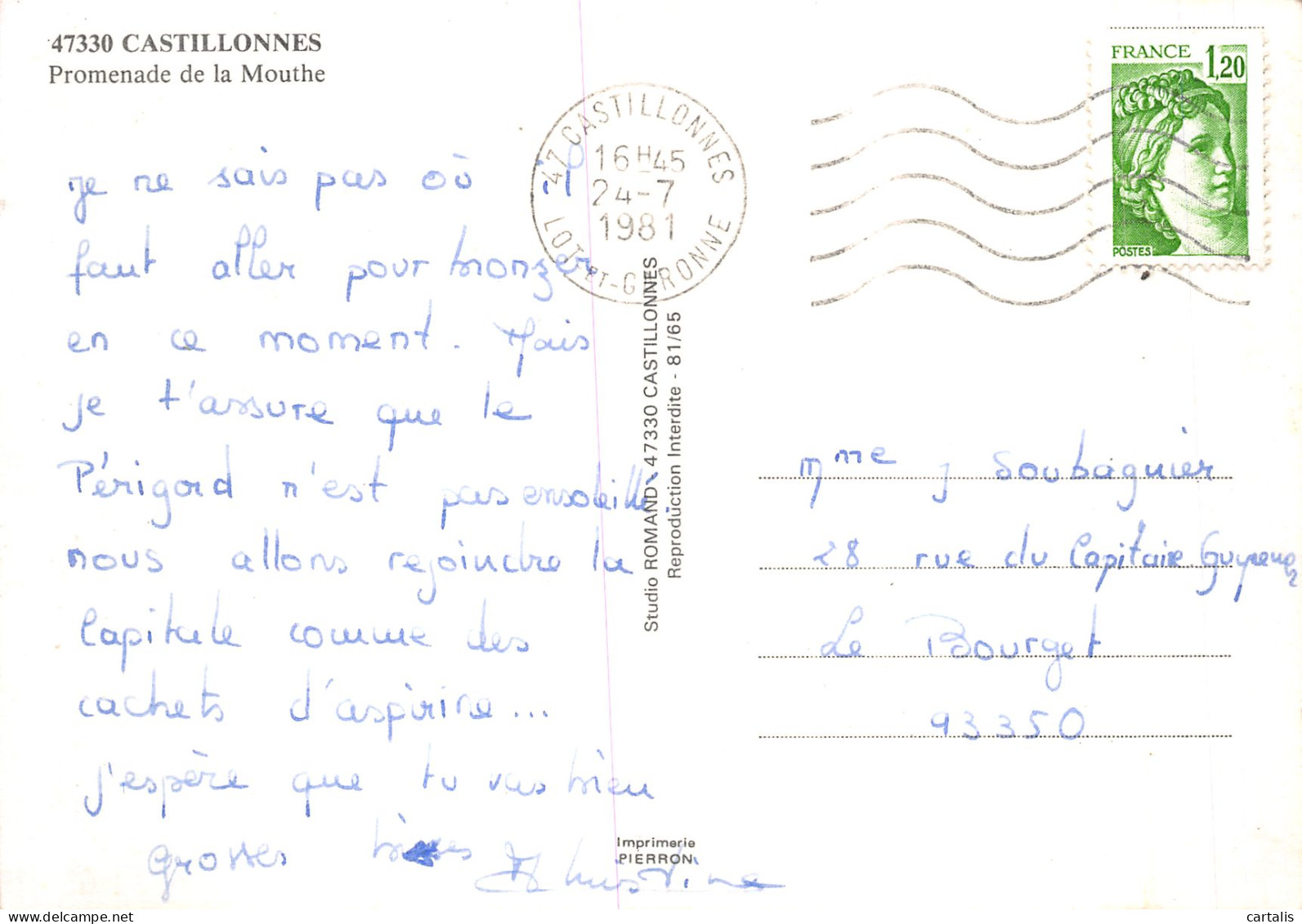 47-CASTILLONNES-N°4214-D/0351 - Other & Unclassified