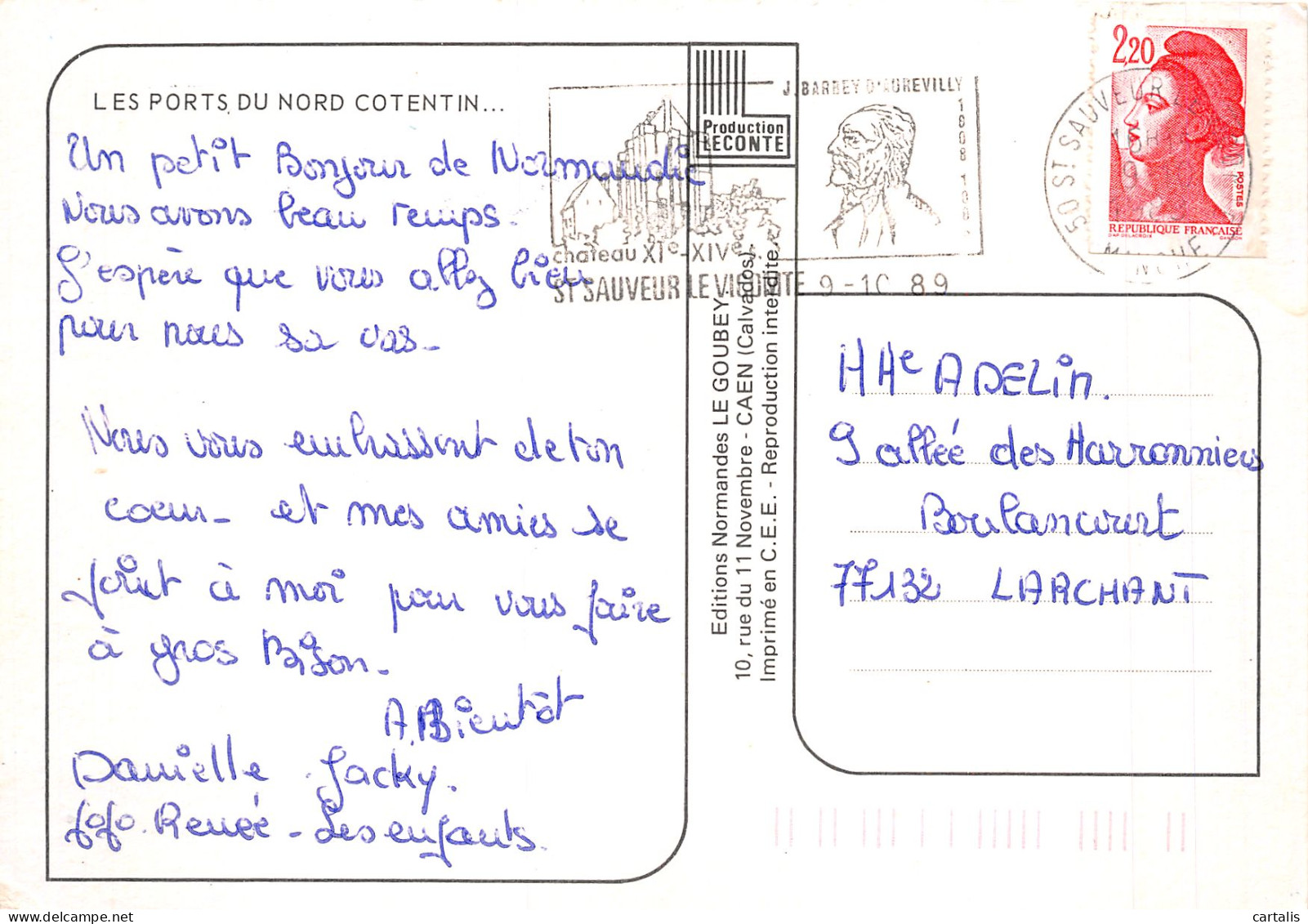 50-COTENTIN LES PORTS-N°4214-D/0253 - Other & Unclassified