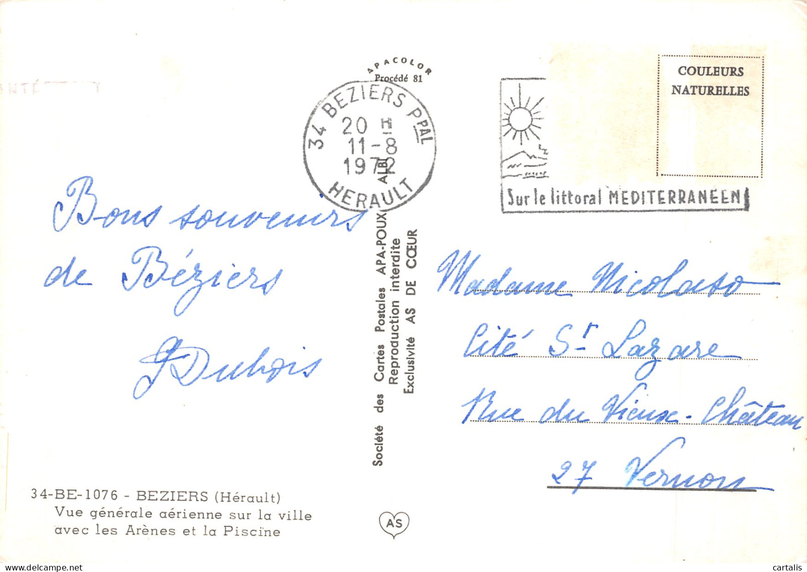 34-BEZIERS-N°4215-C/0345 - Beziers