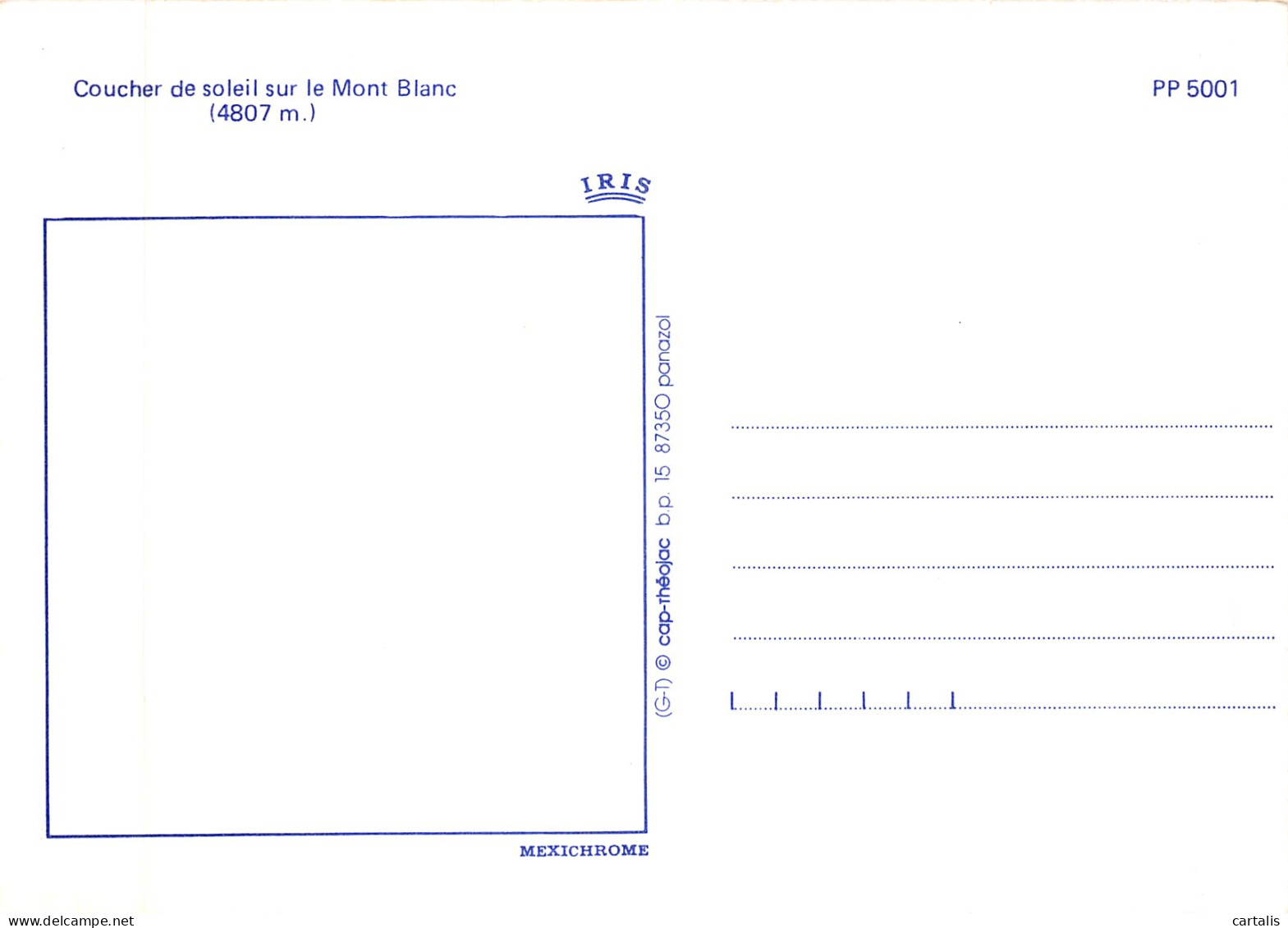 74-LE MONT BLANC-N°4215-C/0203 - Other & Unclassified