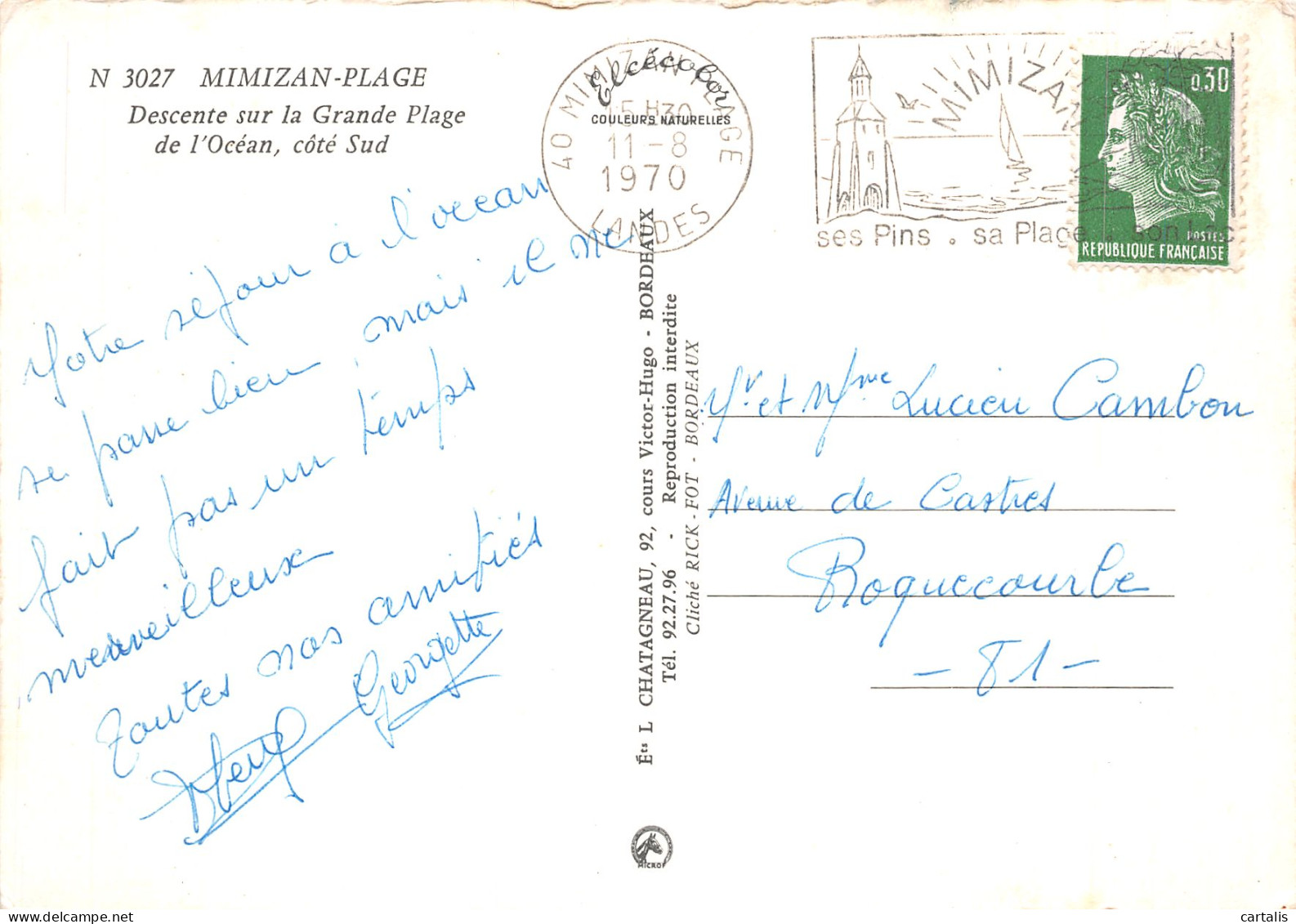 40-MIMIZAN PLAGE-N°4215-C/0125 - Mimizan