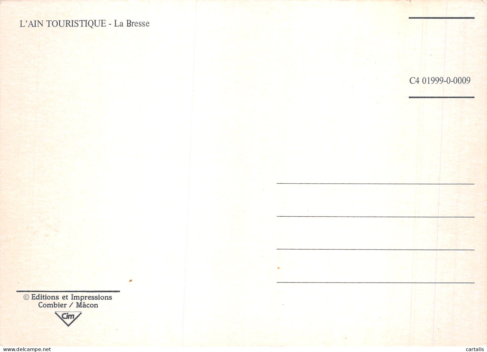 01-LA BRESSE-N°4215-C/0053 - Unclassified