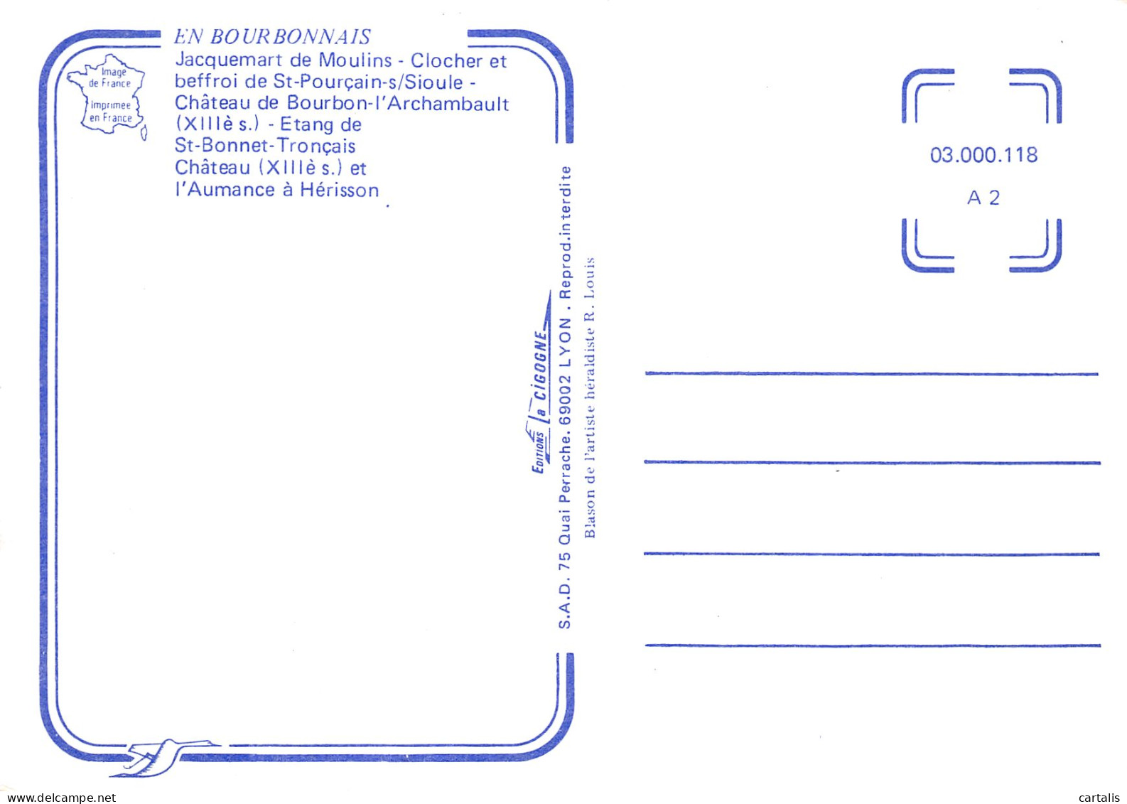 03-LE BOURBONNAIS-N°4215-C/0027 - Andere & Zonder Classificatie