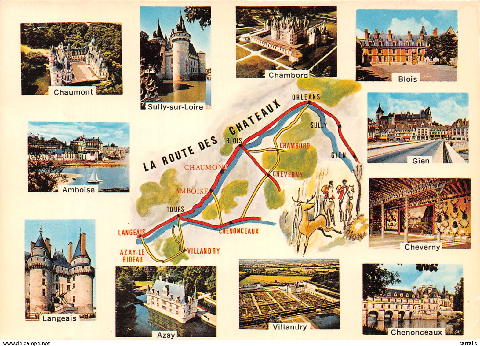 37-CHATEAUX DE LA LOIRE-N°4215-B/0385 - Autres & Non Classés