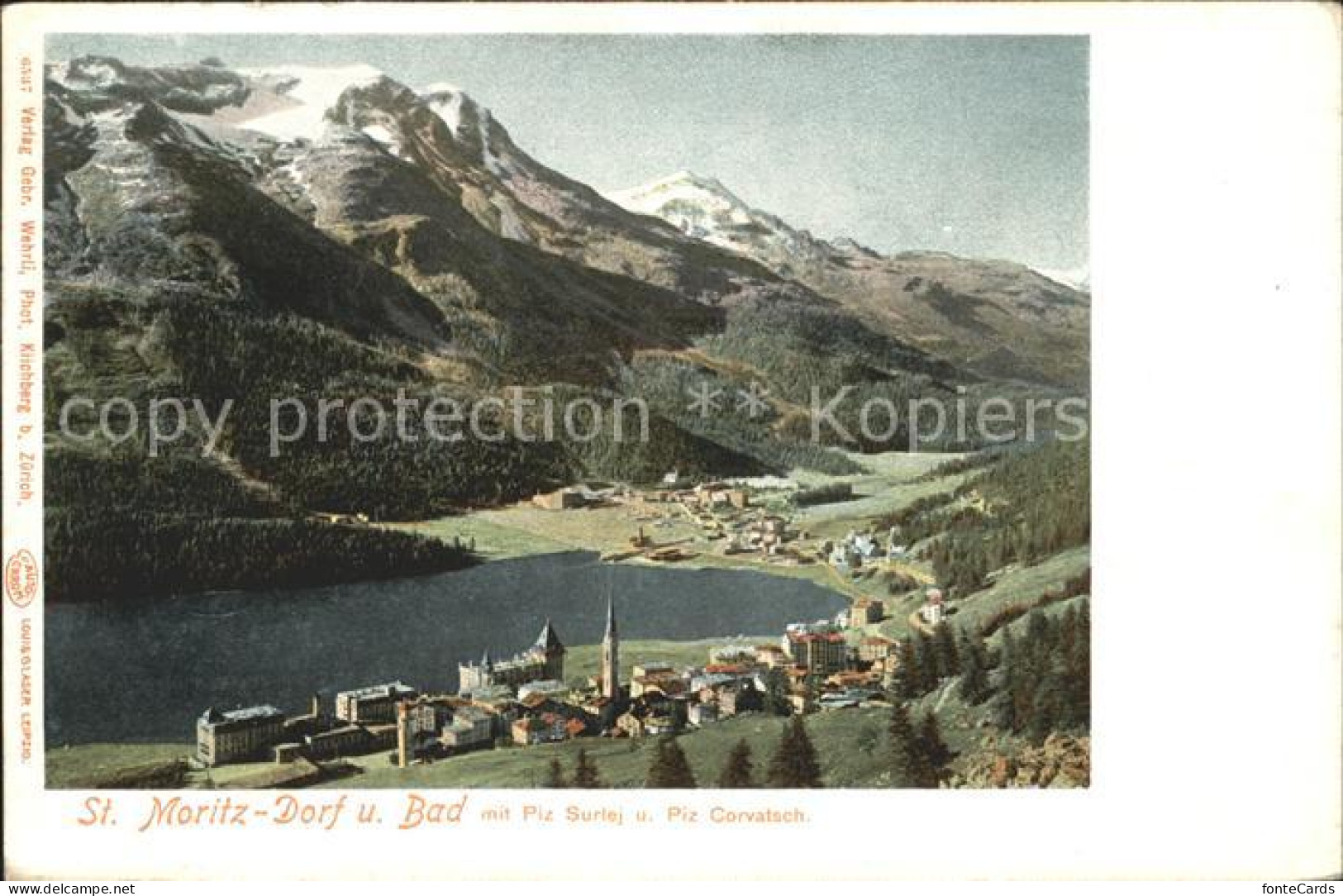 11677896 St Moritz GR Bad Und Dorf Panorama St. Moritz - Other & Unclassified