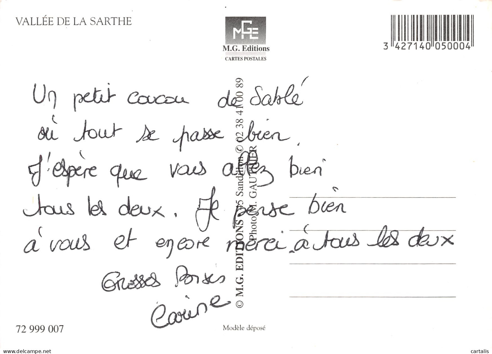 72-LA SARTHE-N°4215-B/0345 - Other & Unclassified