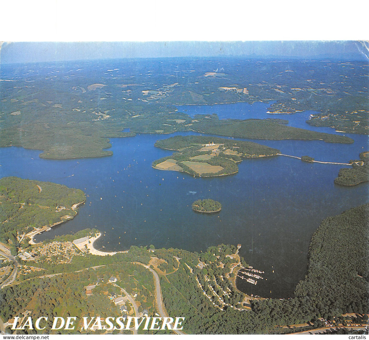 87-LAC DE VASSIVIERE-N°4215-B/0329 - Other & Unclassified