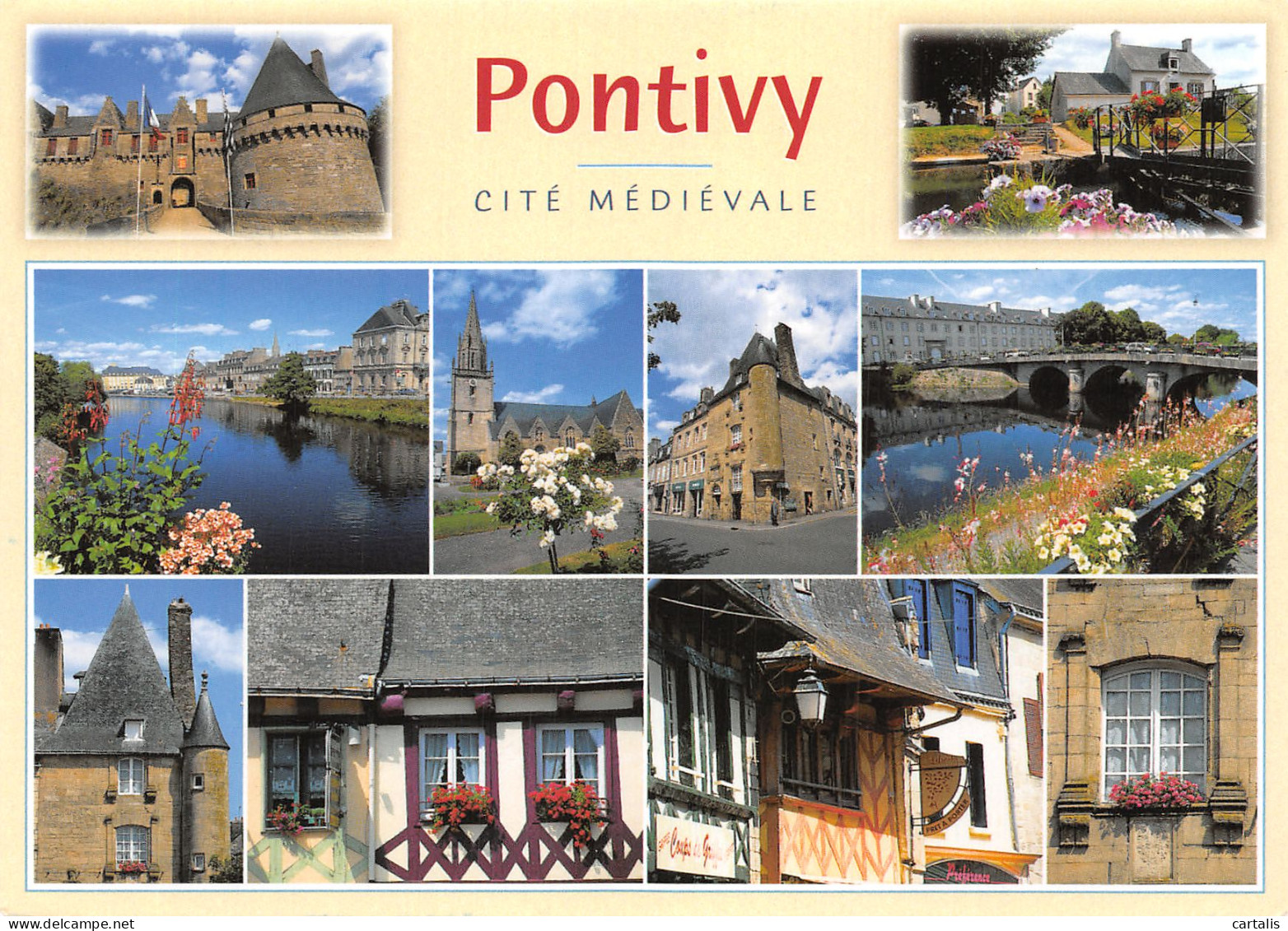 56-PONTIVY LE CHATEAU-N°4215-B/0055 - Pontivy