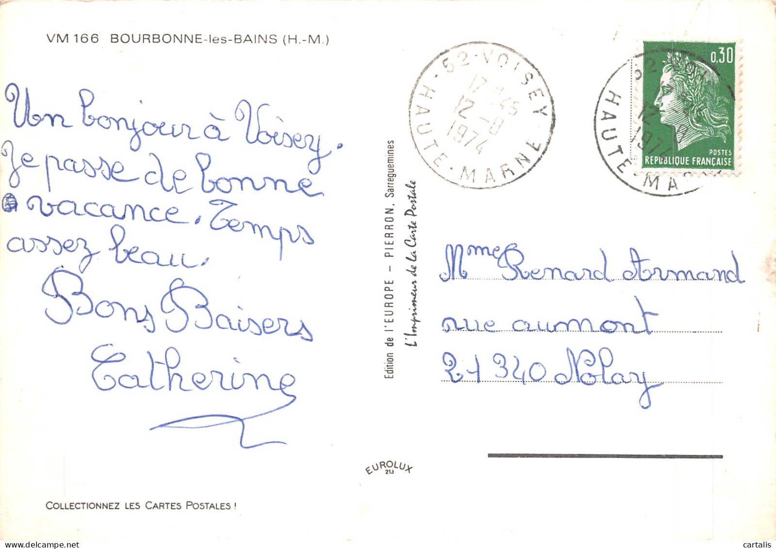 52-BOURBONNE LES BAINS-N°4216-A/0291 - Bourbonne Les Bains