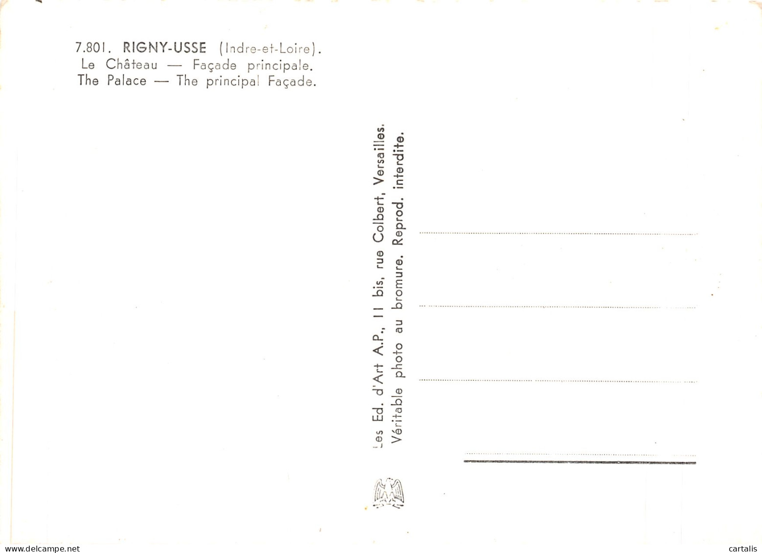 37-RIGNY USSE-N°4216-A/0045 - Other & Unclassified