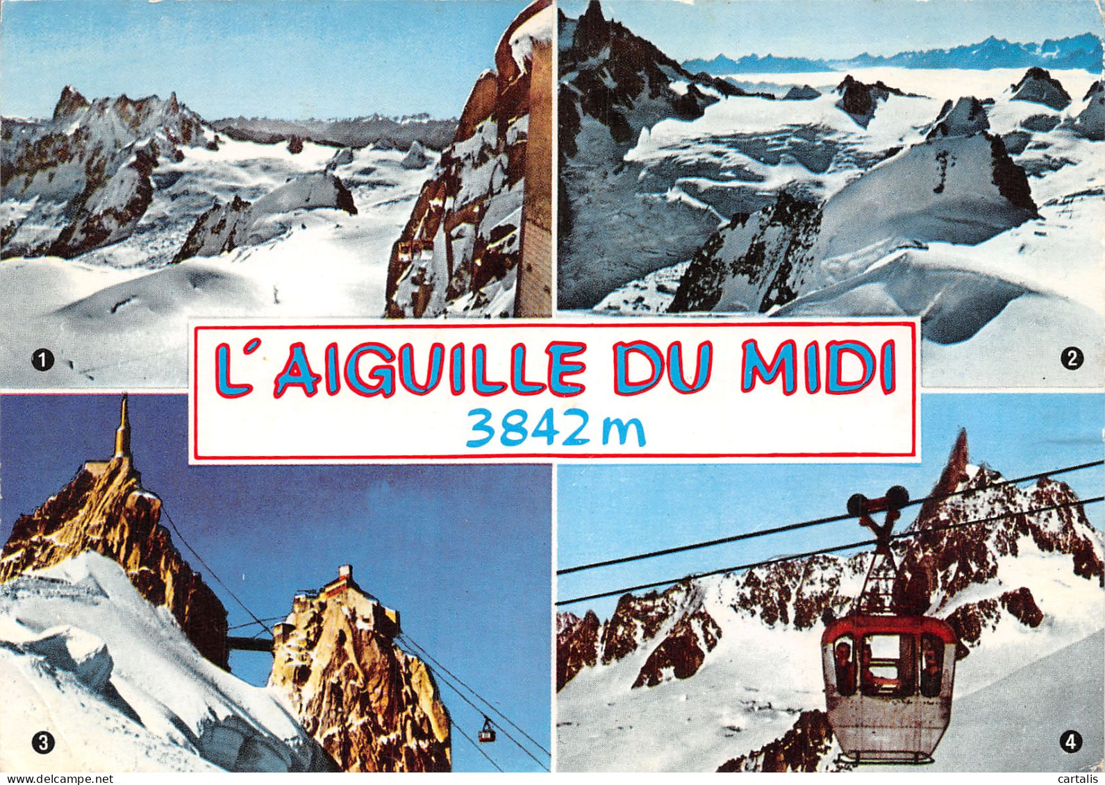 74-AIGUILLE DU MIDI-N°4215-D/0289 - Other & Unclassified