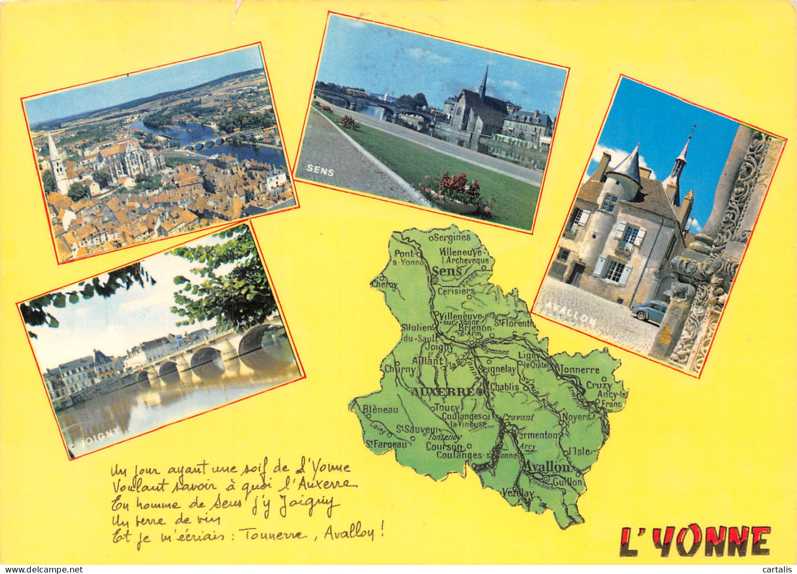 89-L YONNE MULTIVUES-N°4216-C/0315 - Other & Unclassified