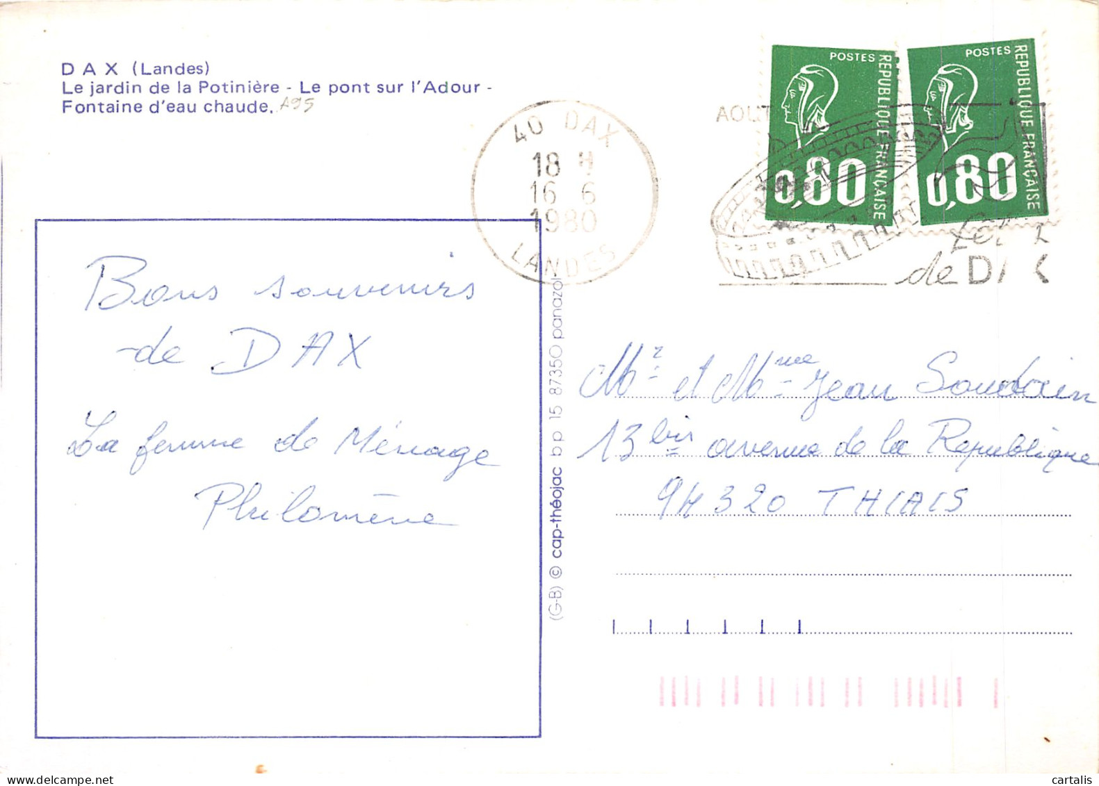 40-DAX-N°4216-B/0305 - Dax