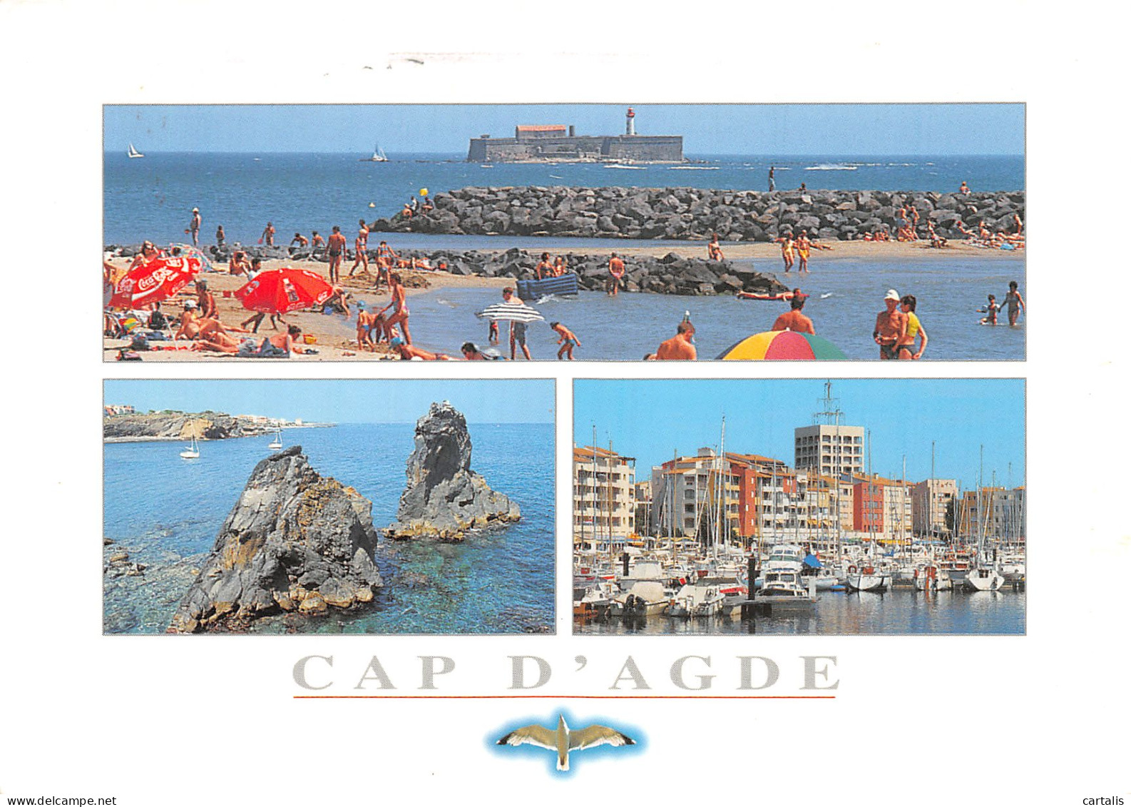 34-CAP D AGDE-N°4216-A/0399 - Autres & Non Classés