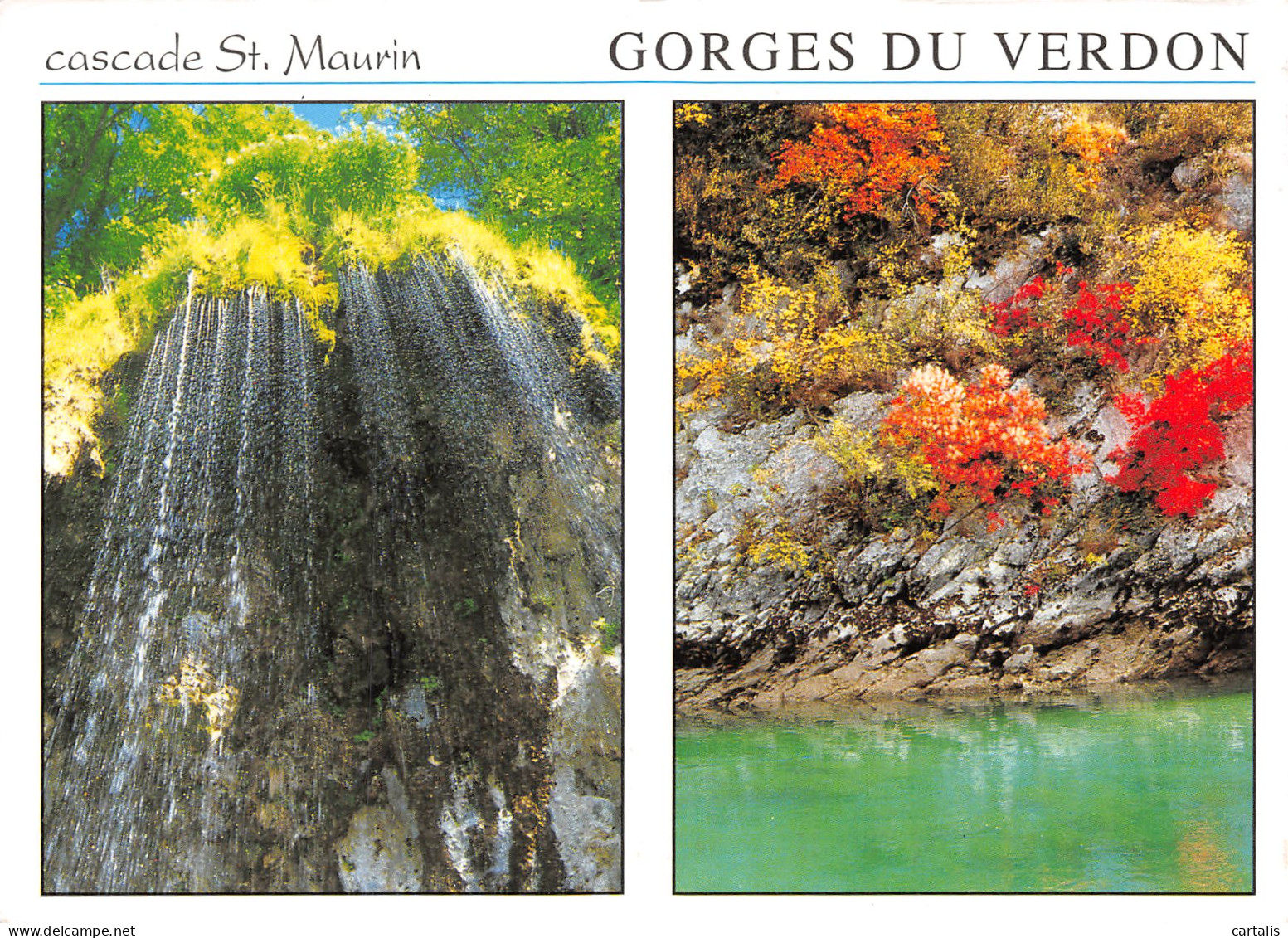 04-LES GORGES DU VERDON-N°4217-A/0053 - Other & Unclassified