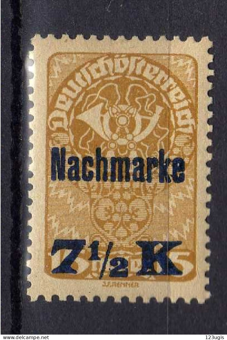 Österreich 1921 Portomarken Mi 102 * [170524XIV] - Unused Stamps