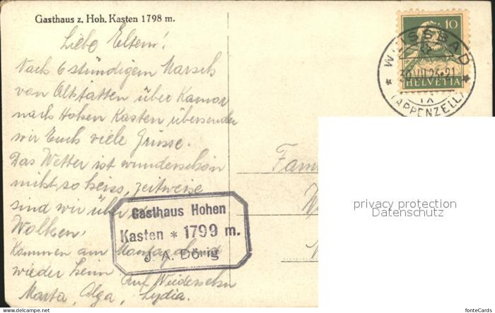 11677336 Hoher Kasten Gasthaus Hoher Kasten - Other & Unclassified