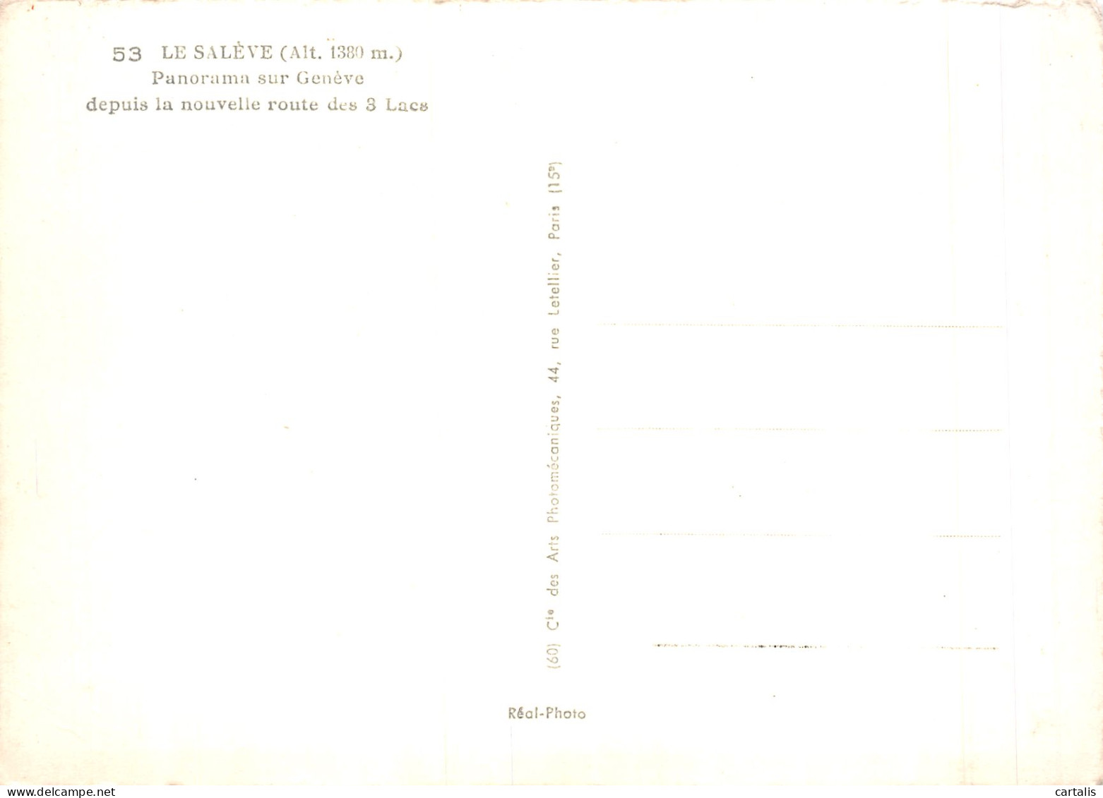 74-LA SALEVE-N°4216-D/0241 - Other & Unclassified