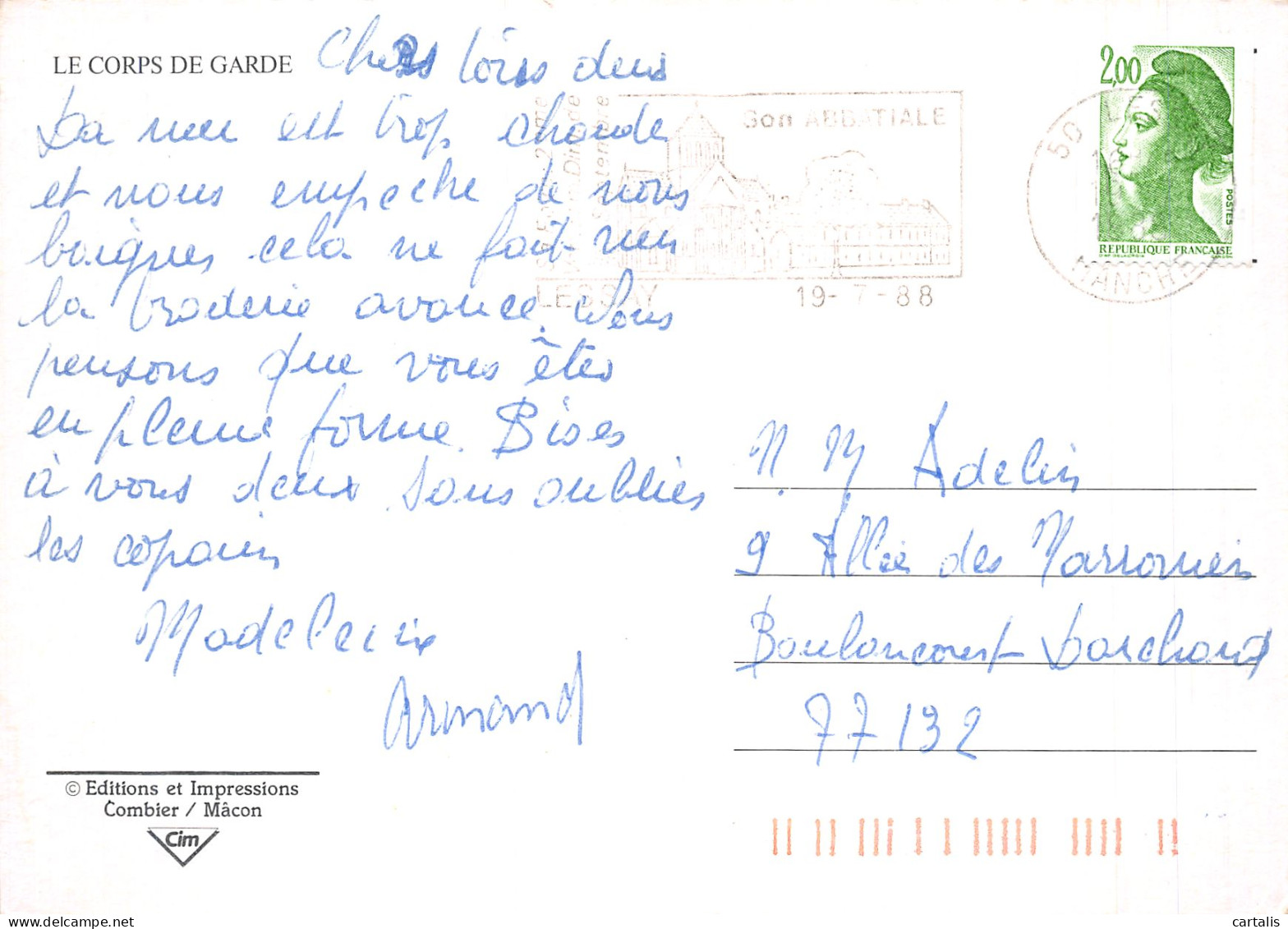 50-SAINT GERMAIN SUR AY-N°4216-D/0143 - Other & Unclassified