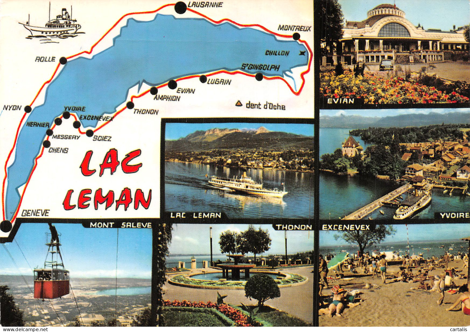 74-LEMAN LE LAC-N°4217-C/0143 - Other & Unclassified