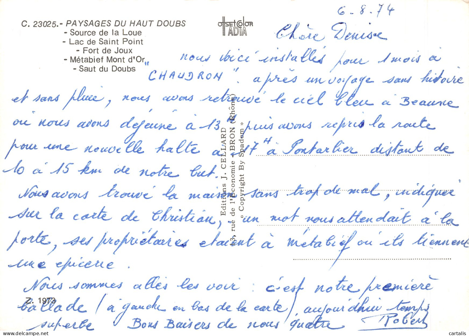 25-LE HAUT DOUBS PAYSAGES-N°4217-B/0361 - Autres & Non Classés