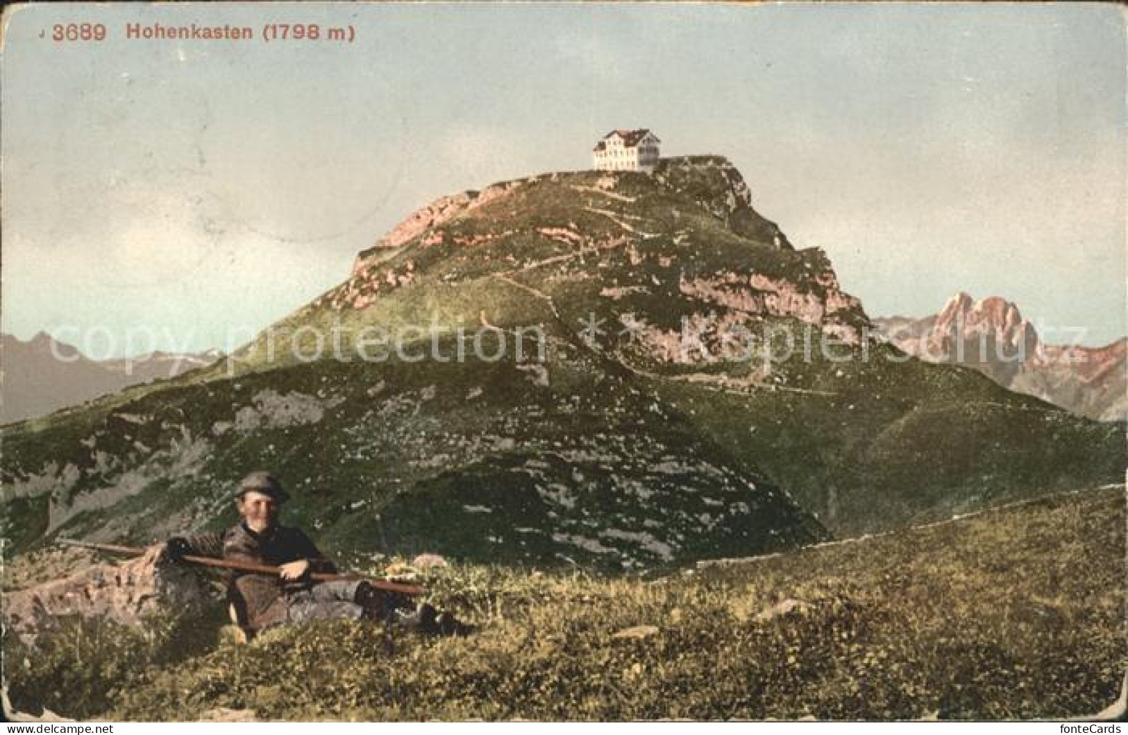 11677137 Hoher Kasten Wanderer Berghaus Hoher Kasten - Sonstige & Ohne Zuordnung