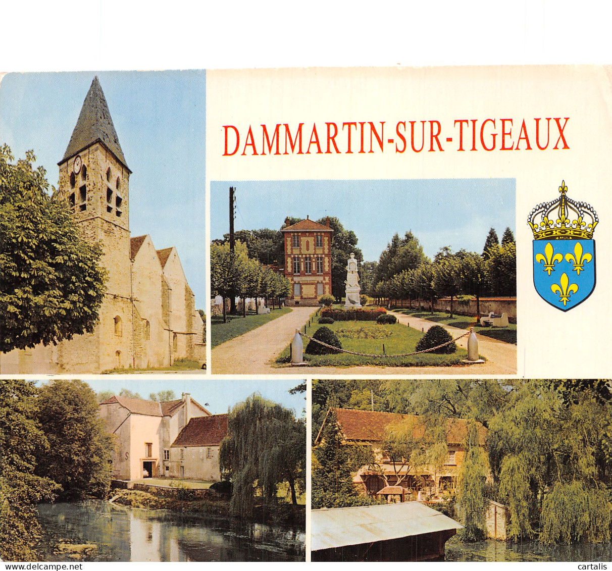 77-DAMMARTIN SUR TIGEAUX-N°4217-B/0037 - Autres & Non Classés