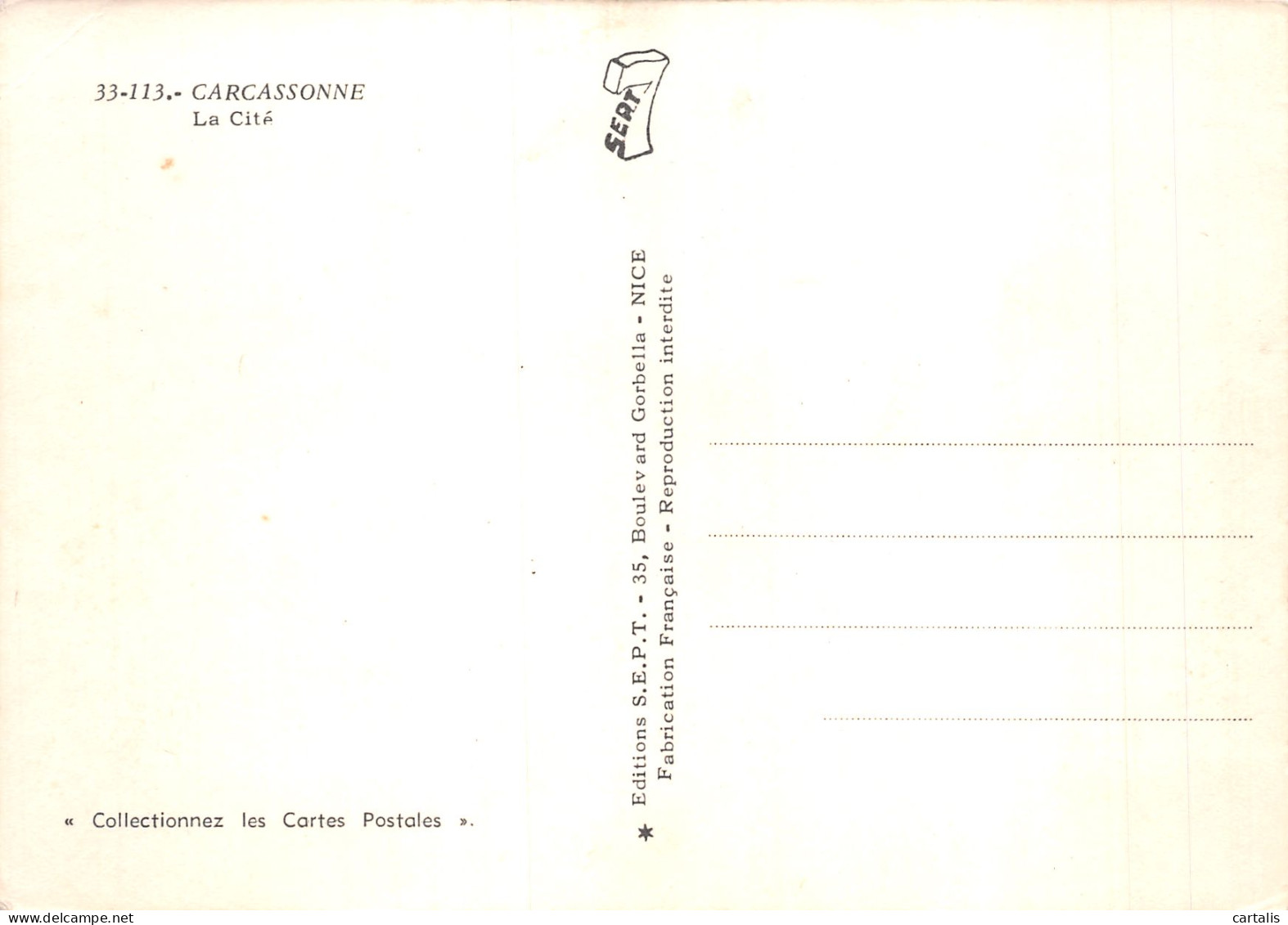 11-CARCASSONNE-N°4218-A/0249 - Carcassonne