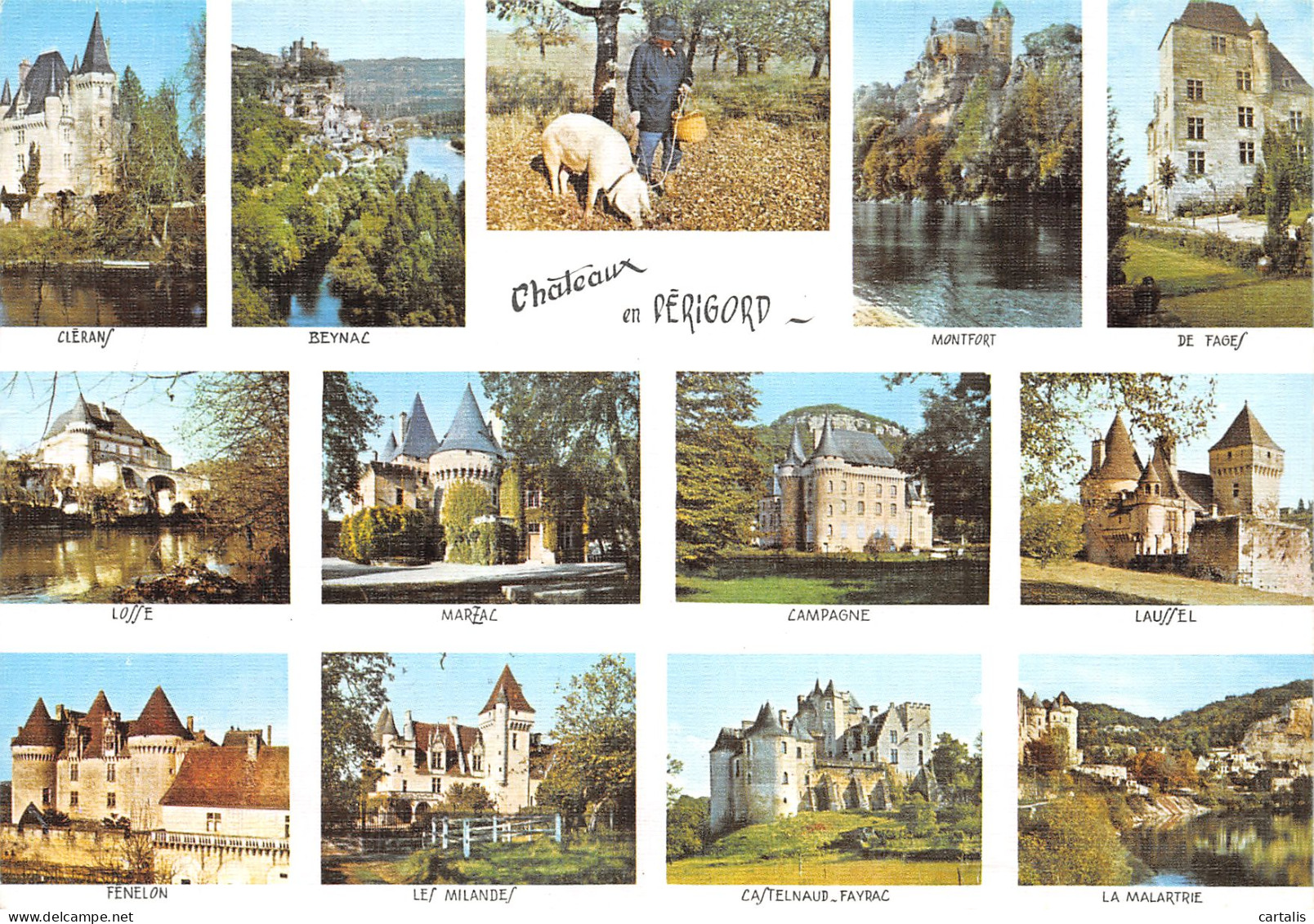 24-PERIGORD LES CHATEAUX-N°4218-A/0171 - Other & Unclassified