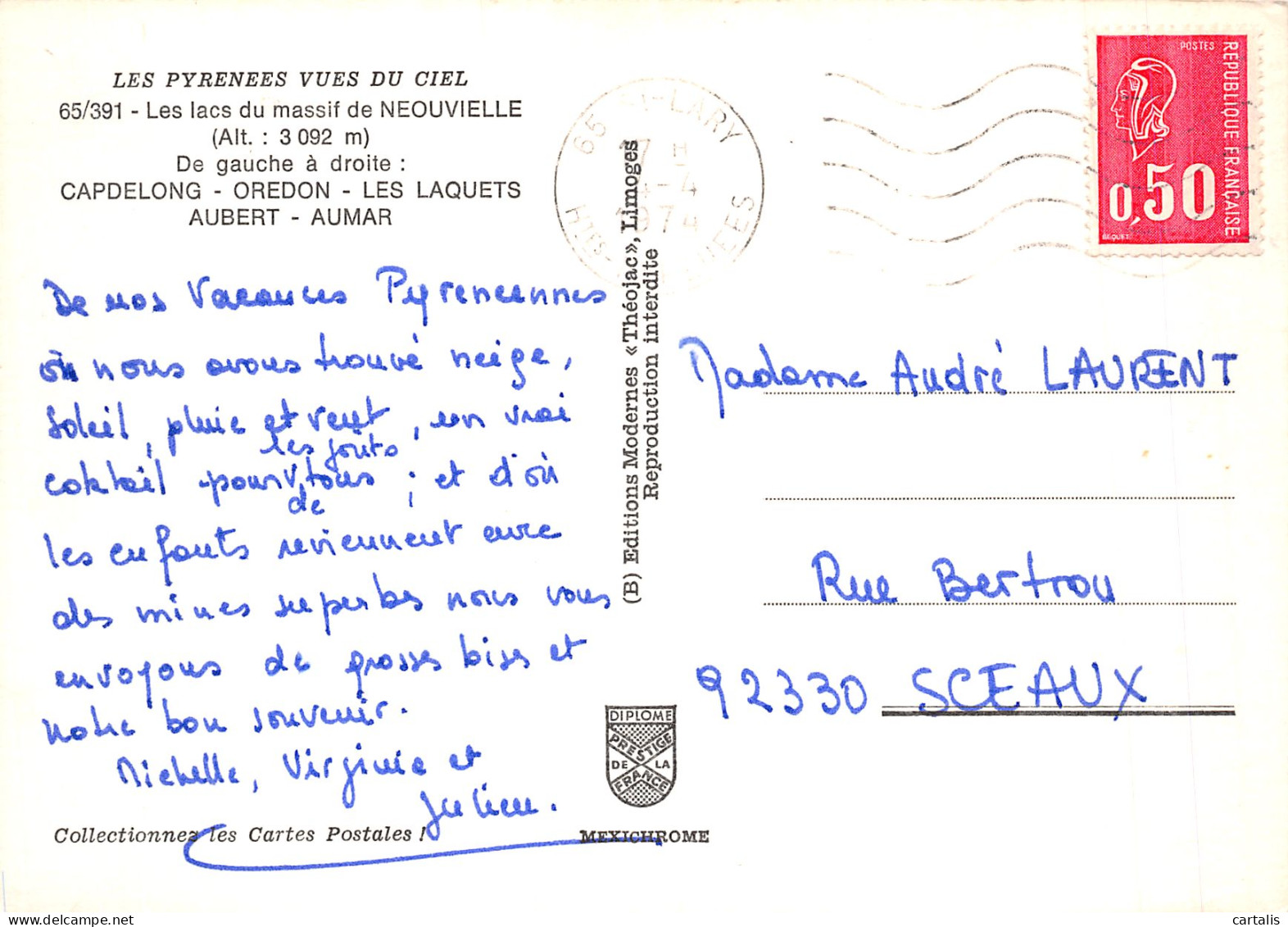 65-NEOUVIELLE LE MASSIF-N°4218-A/0109 - Other & Unclassified