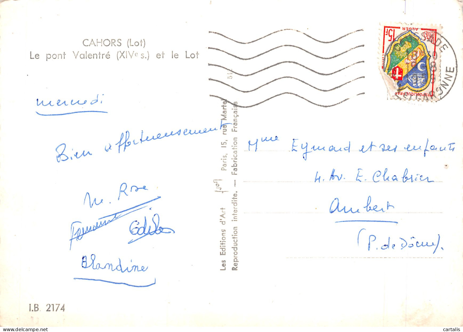 46-CAHORS-N°4217-D/0211 - Cahors