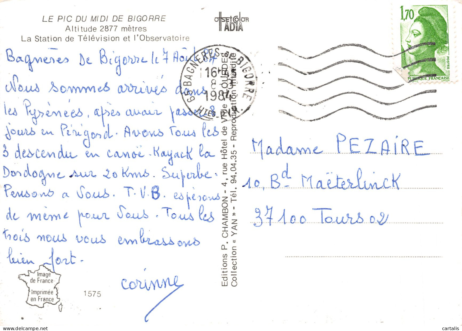 65-LE PIC DU MIDI DE BIGORRE-N°4218-D/0207 - Other & Unclassified