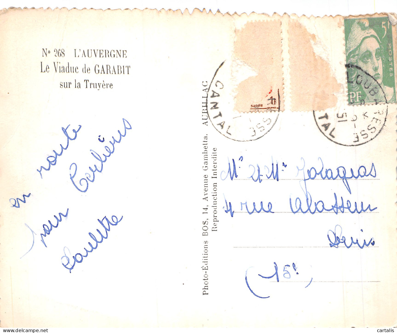 15-GARABIT-N°4218-D/0077 - Other & Unclassified